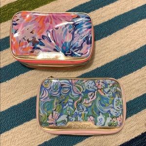 Set of 2 Lilly Pulitzer makeup bags